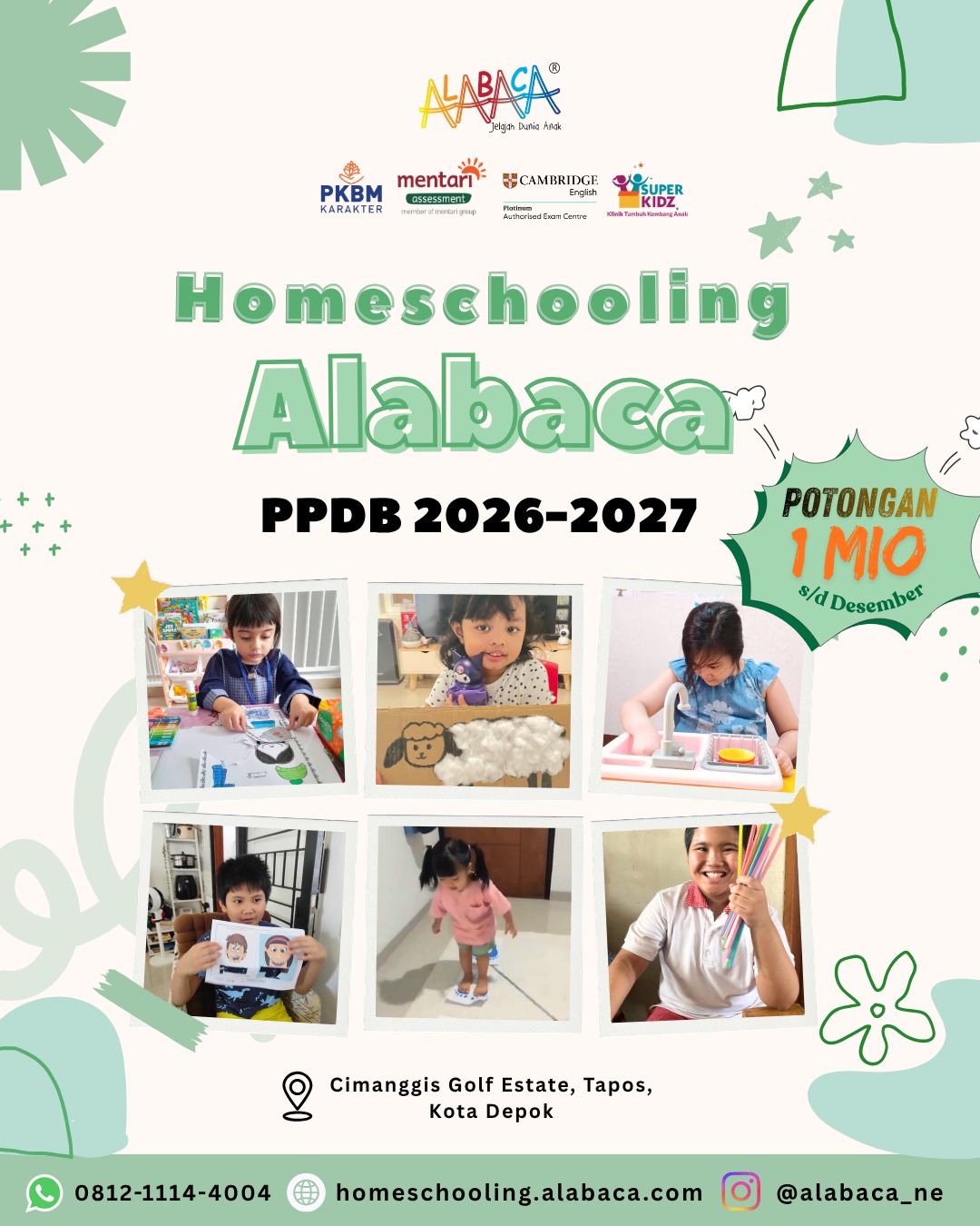 Pop Up Class Sensory Toddler dan Preschool